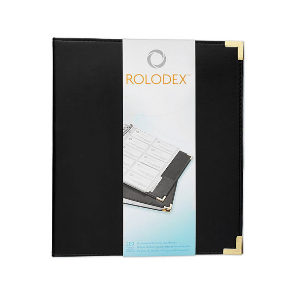 Rolodex Business Card 3-Ring Binder (200) #66451