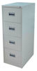 Bizoe 4-Drawer Filing Cabinet (Grey)