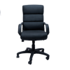 Image High Back Exec Vinyl Chair - Black