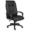 Boss High Back Padded Exec. Chair - Black