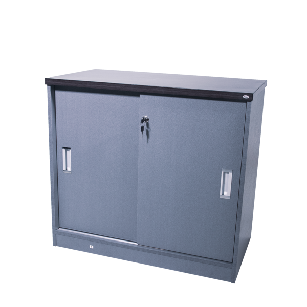 Picture of ST-C1082BW Torch 800 2-S Side Cabinet w/Sliding Doors - BW