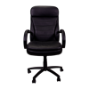 Boss Habanera Leather High Back Exec. Chair - Bk