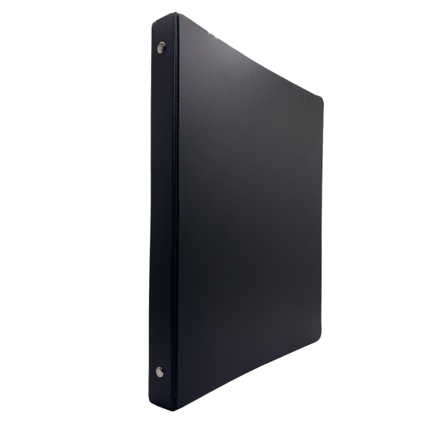 1/2" O-Ring Binder Black