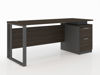 Picture of ET-D167W Evolve 1600 x 700 Desk w/Cupboard - Walnut