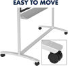 Picture of 05-066 Quartet Mobile Magnetic 48 x 36 Whiteboard #ECM43P2