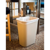 Picture of 05-020 Rubbermaid Waste Paper Bin Beige  (Large) 28QT