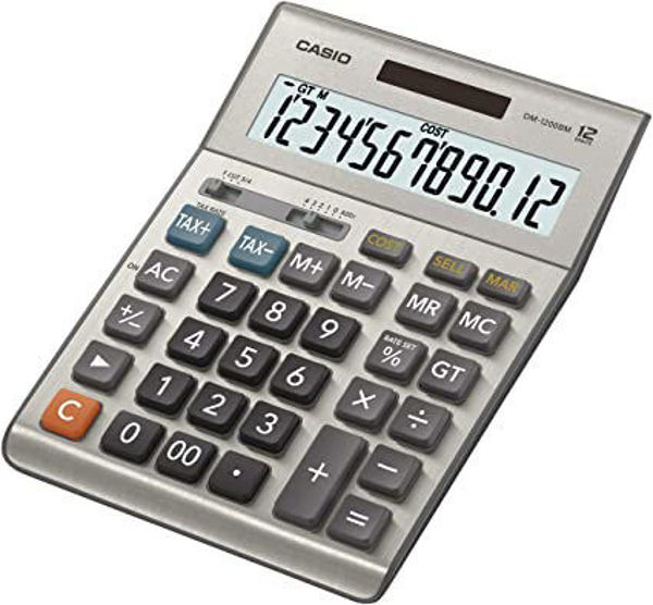 Picture of 09-202 Casio DM-1200MS/BM Big Display Calculator