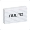 Picture of 13-002 3x5 Ruled Cards (100) White