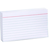 Picture of 13-002 3x5 Ruled Cards (100) White