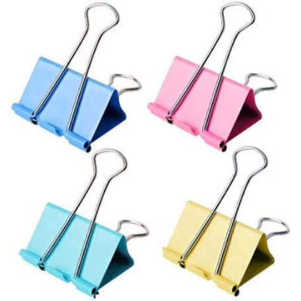 Picture of 19-009 Shuter 1 1/2" Binder Clips (24) Col. #A3341C