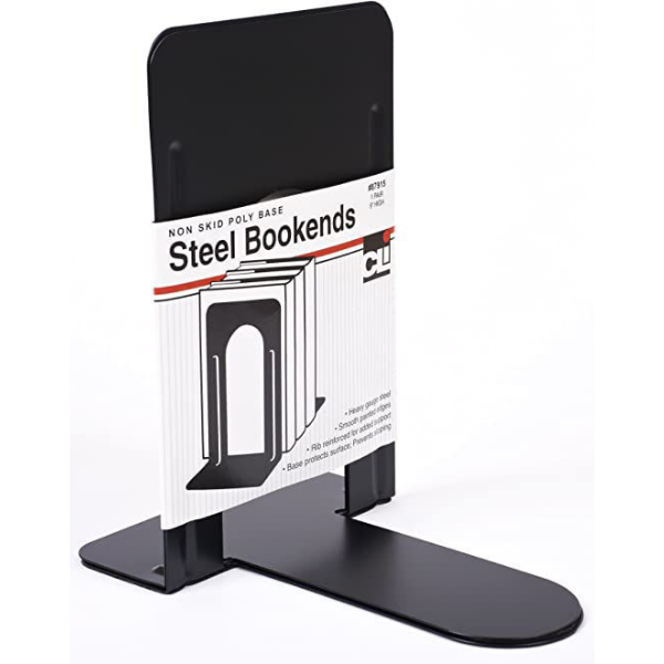 Picture of 08-002 CLI Metal Book Ends 9" (Pair) #87915