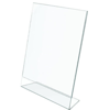 Picture of 08-024 Slanted 8-1/2x11 Sign Holder Clear