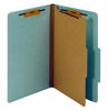 Picture of 37-031 Classification Folder 4-P F/S Blue #PU44LBL