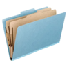 Picture of 37-030 Classification Folder 6-P L/S Blue #PU61LBL