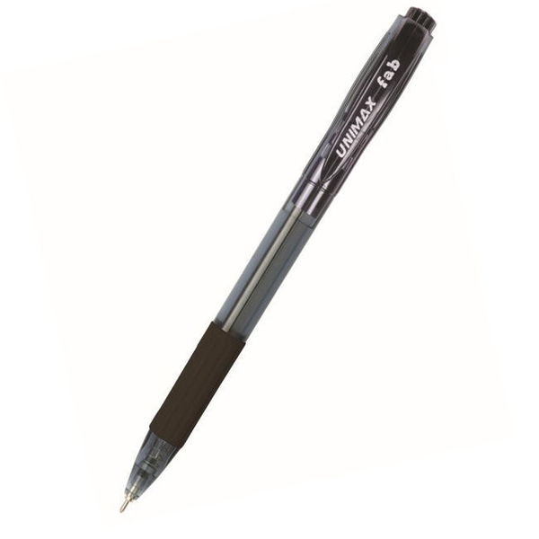 Picture of 62-032 Unimax Fab Ret. Ball Point Pen 0.7mm - Black #247