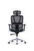 Picture of AA-5384BK Image-Alidis Full Mesh Ergonomic Chair w/Headrest - Black