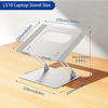 Picture of 22-034 Adjustable Laptop Stand - Silver