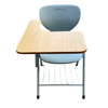 Picture of AA-1001R  Image Student Desk w/Tablet & Basket - GY/BE #L40472