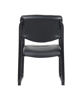 Picture of B9-519BK Boss Sled Base Side Chair - Black Vinyl