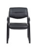 Picture of B9-519BK Boss Sled Base Side Chair - Black Vinyl