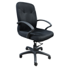 Picture of AA-5345BK Image Medium Back Adjustable Chair - Black