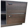 Picture of ET-D1816W  Prime 1800 x 1650 Exec. Desk w/Side Cabinet - Walnut