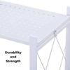 Picture of AZ-RYX53W Image 760H x 720W Foldable 3-Shelf Rack - White