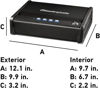 Picture of 09-020 Sentry 3.2x12.1x9.9 Quick Access Pistol Safe #QAP1E