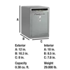 Picture of 09-027 Sentry 12 x 8 x 10.3 Small Depository Safe #UC039K