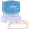 Picture of 75-014E  Xstamper Self Ink Stamp Red RECEIVED #1203
