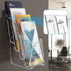 Picture of 08-016 4-Tier Leaflet Holder 4" Clear